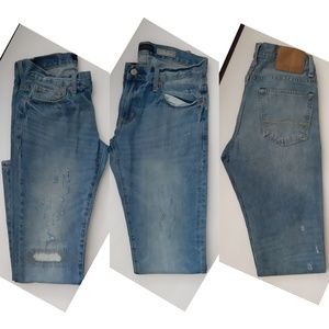 Aeropostale Slim Straight Distressed Jean Size 29